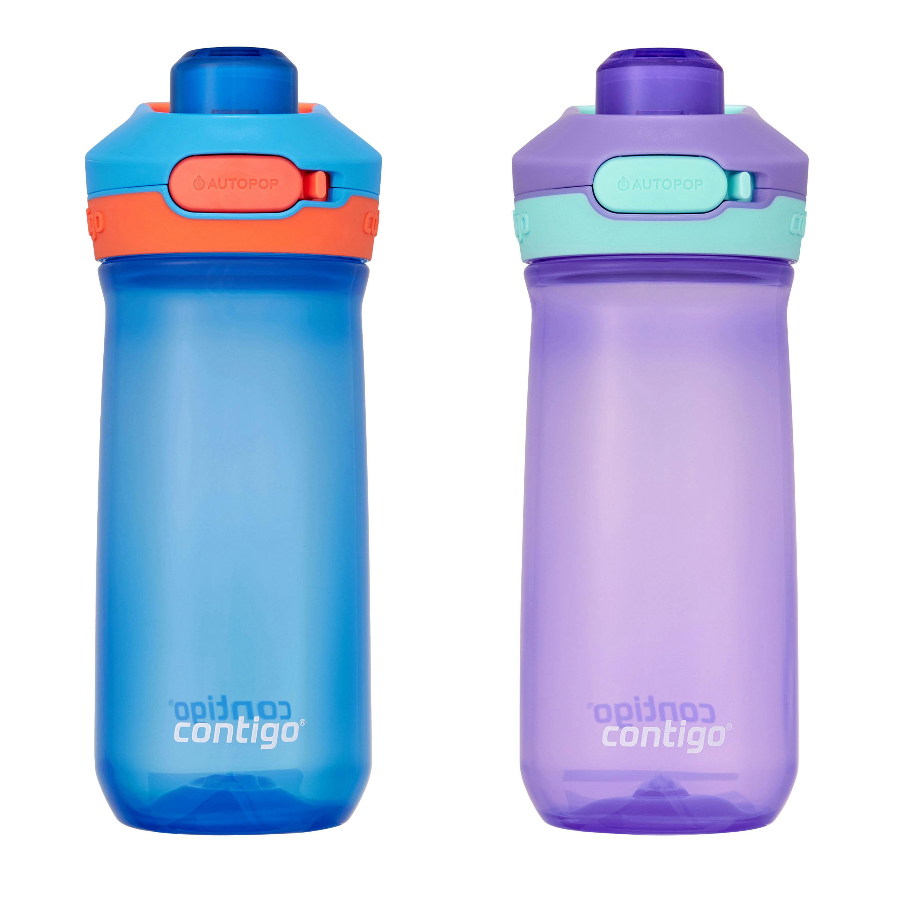 Kids’ Jessie Water Bottle with Pop-Open Leak-Proof Chug Lid, 14oz