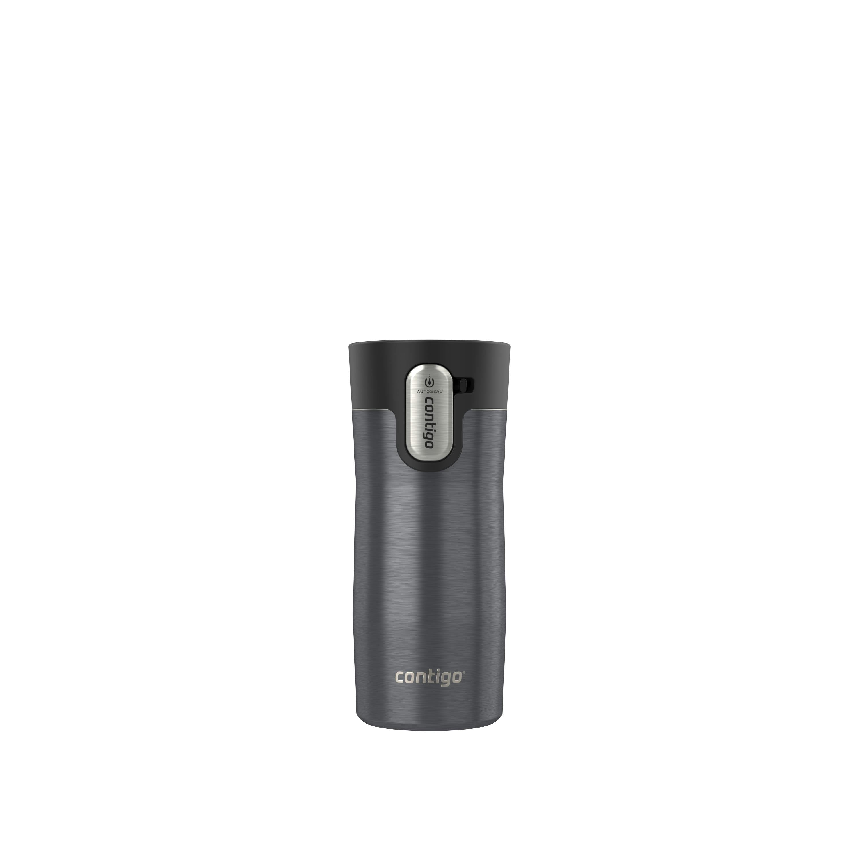 AUTOSEAL West Loop Vacuum-Insulated Stainless Steel Travel Mug with Easy-Clean Lid, 12 oz