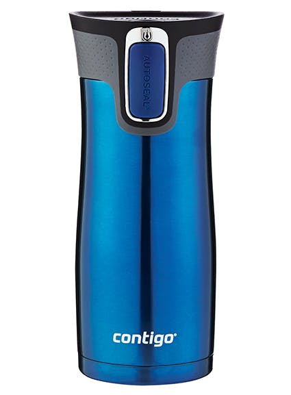 West Loop 2.0 Stainless Steel Travel Mug with AUTOSEAL Lid, 16oz, 2-Pack