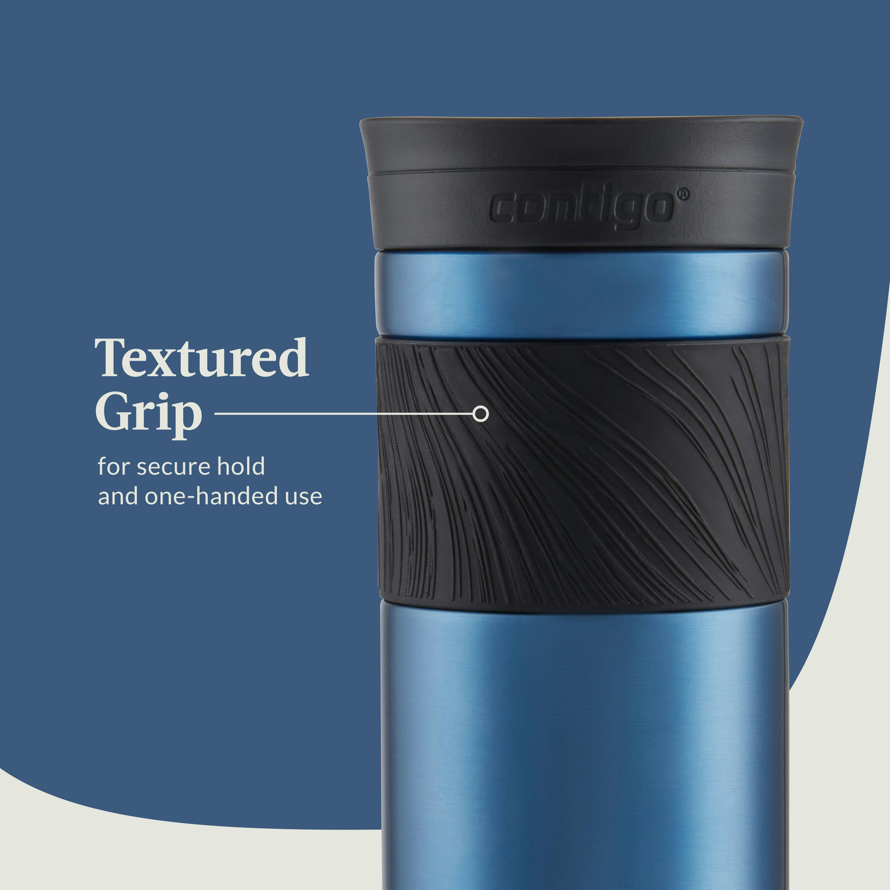 Byron 2.0 Stainless Steel Travel Mug with SNAPSEAL Lid and Grip, 20oz