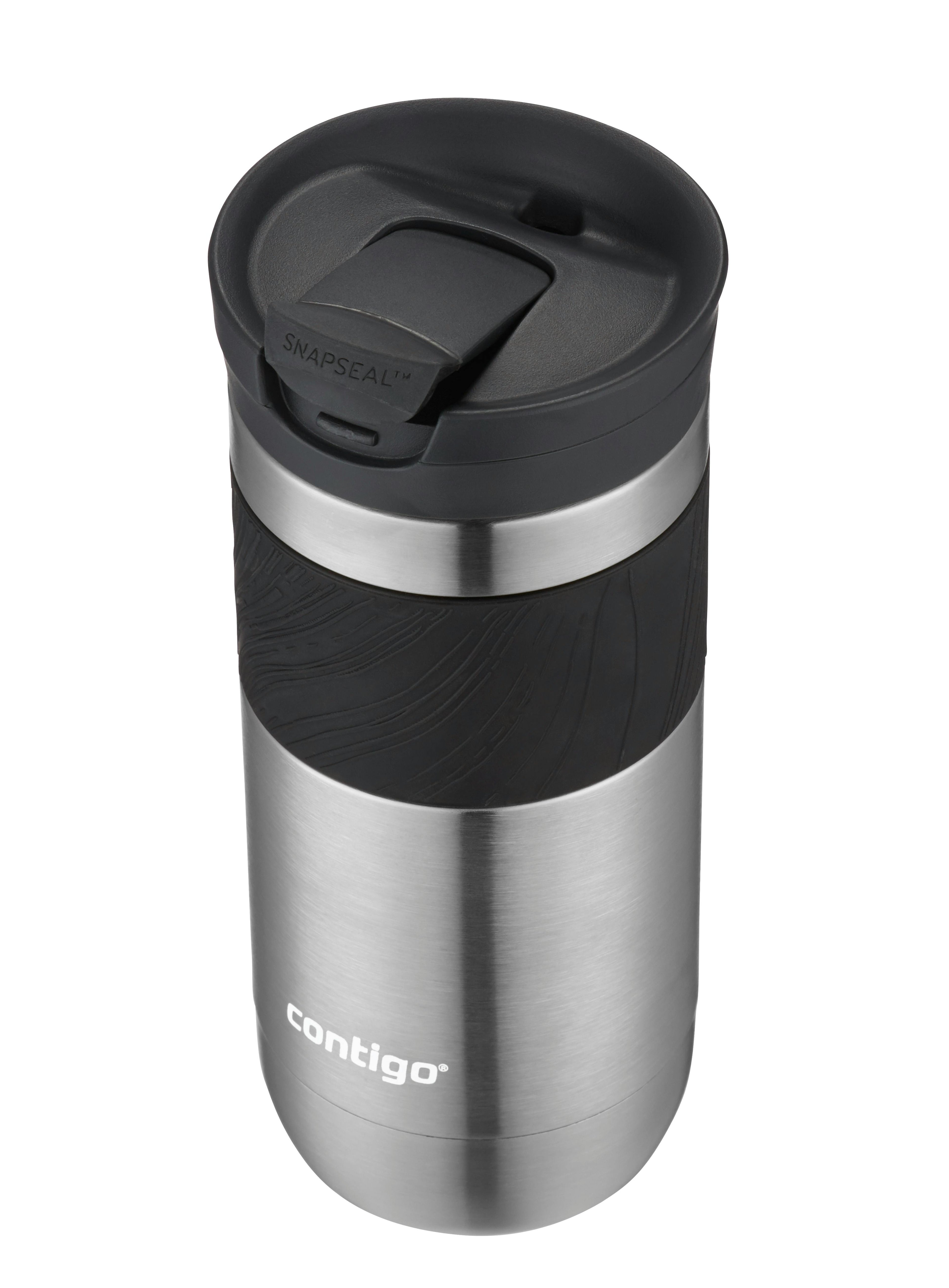 Byron 2.0 Stainless Steel Travel Mug with SNAPSEAL Lid and Grip, 16oz