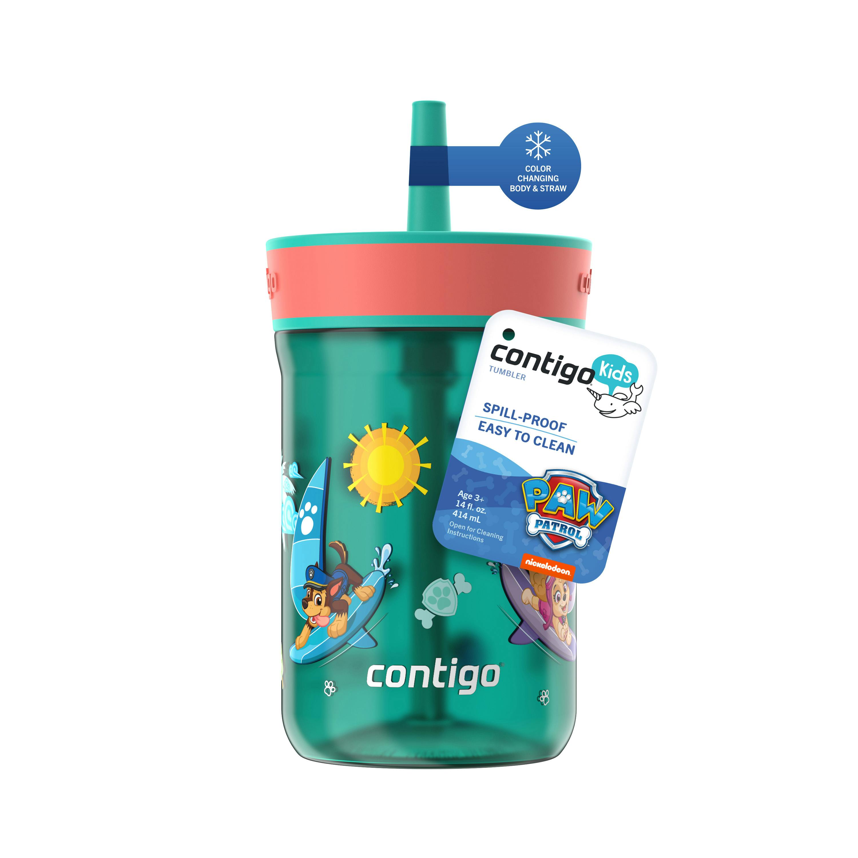Kids’ Leighton Straw Tumbler with Spill-Proof Leak-Proof Lid, 14oz