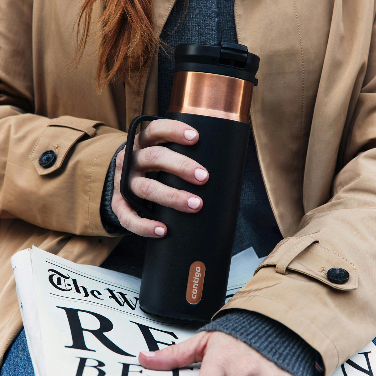 20 oz SnapSeal Bottle w/Handle