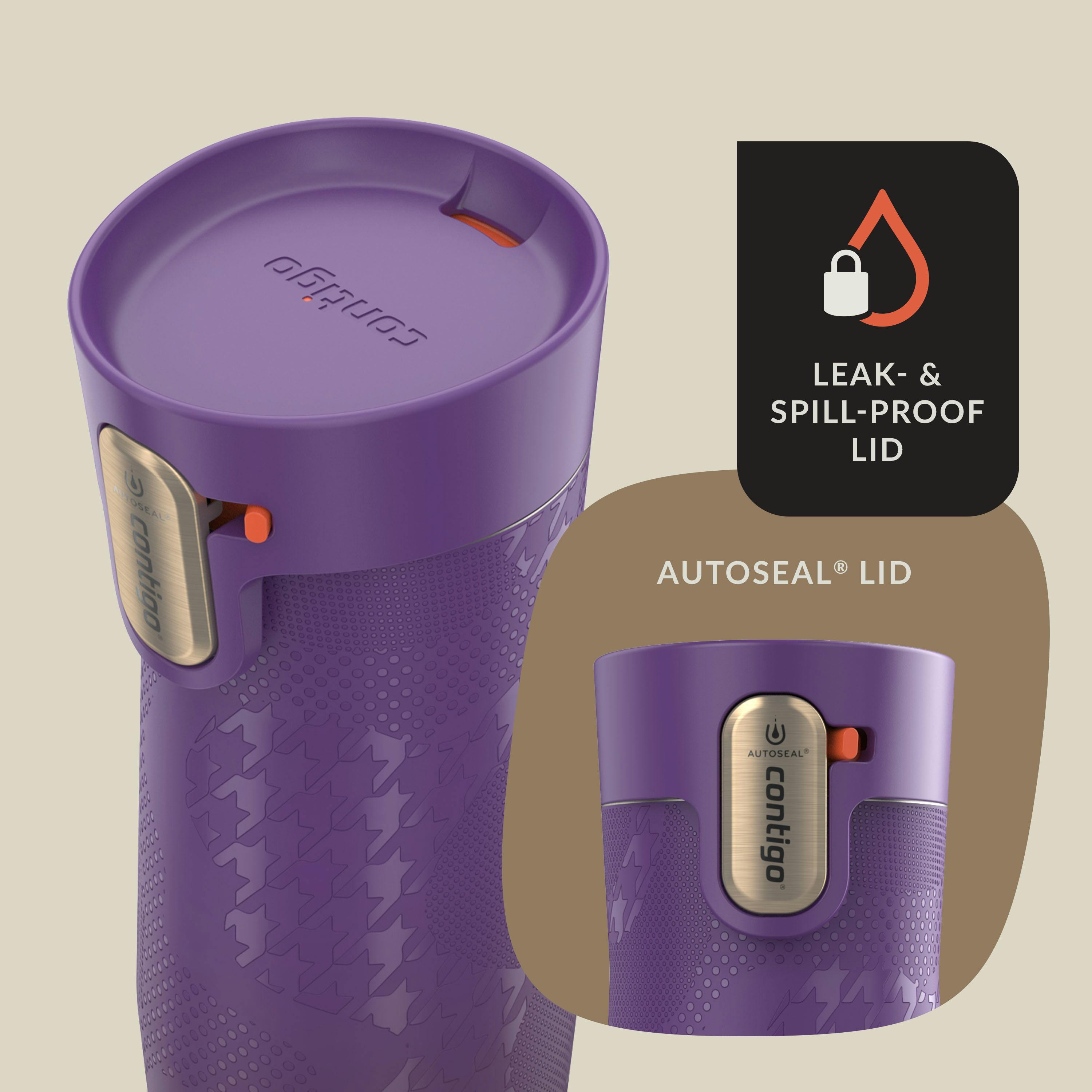 x Ally Love West Loop 3.0 Stainless Steel Travel Mug with AUTOSEAL Easy-Clean Lid, 16oz
