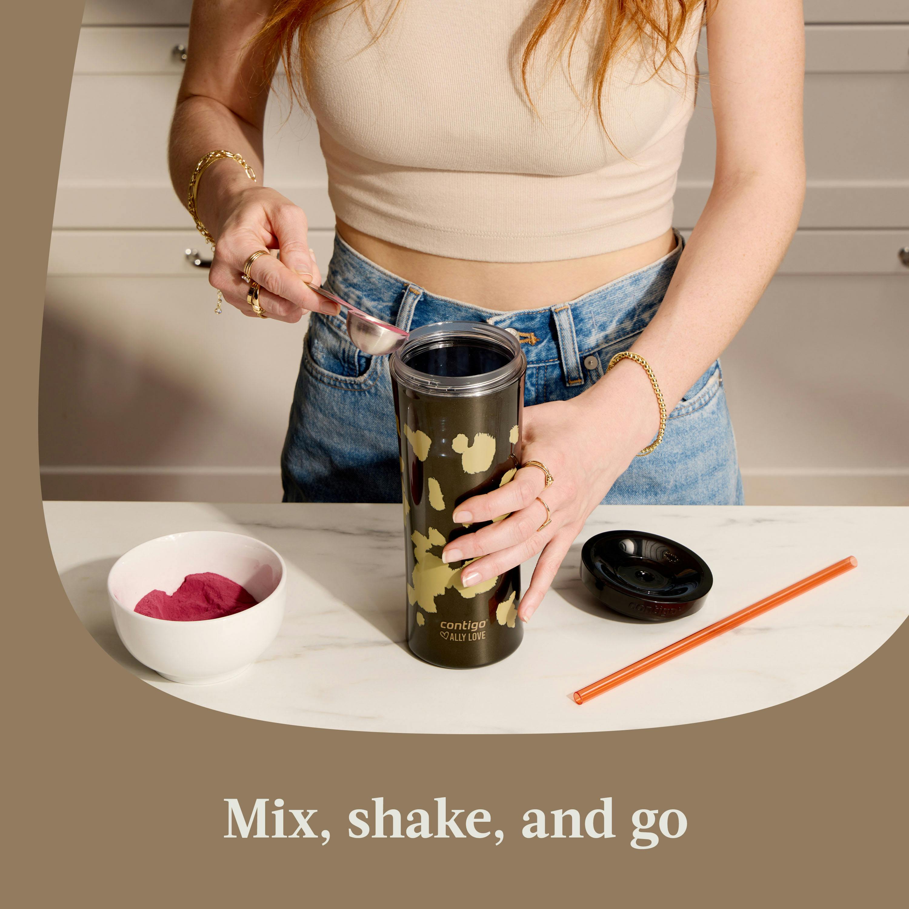 x Ally Love Streeterville AUTOCLOSE Shake & Go Tumbler, 20oz